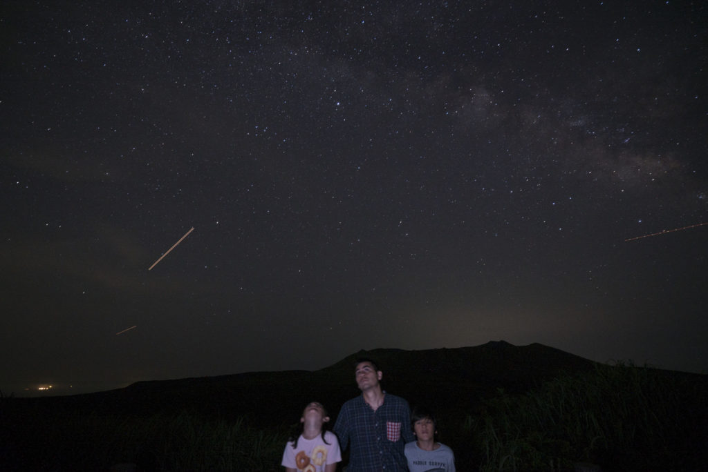 Stargazing at Mt. Mihara