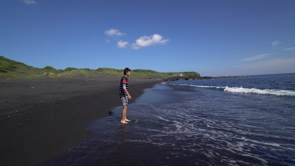 Sanohama - (Black) sand beach